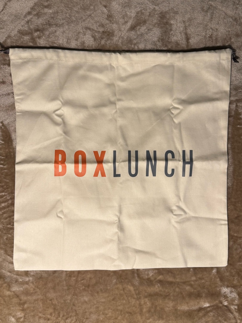 BOXLUNCH Cream Tote Bag with Logo